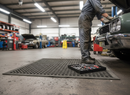 Dim Gray Premium Durable Rubber Matting 1500mm x 900mm x 13mm for Cold Concrete Protection