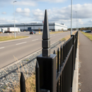 Dark Gray Premium Railhead 160mm High with 25 x 25mm Base for Robust Structural Support - High-Quality Professional Grade for Industrial and Commercial Appli...