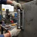 Dark Slate Gray Premium Machined Hinge 25 x 130mm with Maximum Weight Limit of 500kg for Heavy-Duty Applications