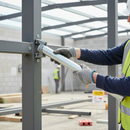 Dim Gray Premium Heavy Duty Galvanised Steel Tube - 1060mm Length, 42.4mm Diameter, 3.2mm Wall Thickness for Robust Construction