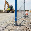 Lavender Premium Sinkable Base Ground Socket for 33.7mm Tube - Durable Concrete Fitting for Secure Post Installation