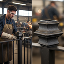 Dark Slate Gray Premium Collar 40mm x 40mm with 16.5mm Square Hole for Versatile Applications - High-Quality Professional Grade for Industrial and Commercial Appli...