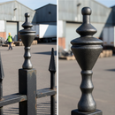 Rosy Brown Premium Urn Railhead 144mm x 44mm x 25mm - Durable and Reliable Construction for Various Applications