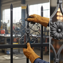 White Smoke Premium Heavy Duty Rosette 430 x 440mm with 16 x 8mm Specifications for Versatile Applications