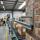 Dark Gray Premium Adjustable Bracket 12mm Stud with Dimensions 135x50x5mm for Versatile Applications