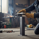 Dark Slate Gray Premium 100mm Tube Top Without Flange for 100 x 100mm Box Section - Durable and High-Performance