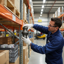 Black Premium Heavy Duty Pallet Collar 65 x 40mm with 16.5mm Diameter Hole - Special Price for Bulk Orders