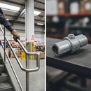 Dark Slate Gray Premium Internal Expanding Joint Tube Coupler for 33.7mm Tubes - Flush Connection, Non-Load Bearing Design