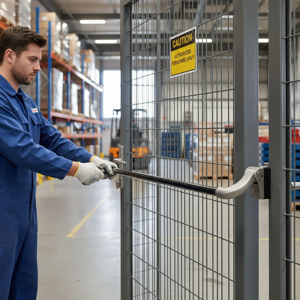 Professional Heavy Duty Aluminium Push Bar for Insert Locks - Easy Mou ...