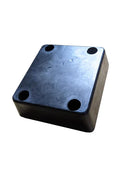 Dark Slate Gray Small TPX Rubber Dock Bumper - 330 x 305 x 100mm