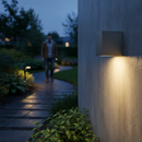 Black Premium Architectural Conical Wall Lighting 12-24V DC with Anthracite Grey Finish, 300 Lumen Brightness, and 50,000 Hour Lifetime