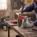Dark Olive Green Premium Red Zinc Phosphate Primer Paint 5L - Quick Drying, Anti-Corrosive for Metal Surfaces