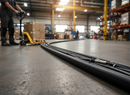 Slate Gray Premium Heavy Duty Hose and Cable Ramp - Protects Cables, 60 x 16 x 9000 mm, Ideal for Workshops and Warehouses