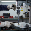 Dark Slate Gray Premium High-Performance HSS Drill Bit 4.2mm with DIN338 Specification and 75mm Overall Length, Sold Individually or in Boxes