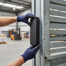 Dim Gray Premium Wireless Sensor for Safety Edge in Sliding Gate Systems with Compatibility Features