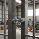 Dark Slate Gray Premium Adjustable Wrap Around Hinge with Jointed Plates M20 for 30mm Pin - Maximum Weight Limit 500kg
