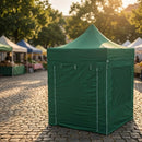 Dark Slate Gray Compact Gazebo 2m x 2m – Heavy Duty Waterproof Pop Up Canopy – Premium Folding Shelter – Garden & Commercial Use