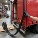 Brown 10mm Thick Solid SBR Rubber Strip Roll – Heavy-Duty Black Rubber for Sealing, Gaskets, Cushioning and Vibration Reduction