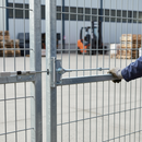 Gray Premium Heavy Duty Spring Gate Closer for Wooden, Steel, and Aluminium Doors - Adjustable Closing Strength Up to 40kg