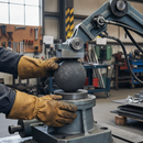 Dark Slate Gray Premium 100mm Diameter Solid Forged Sphere Weighing 3.966kg - High-Performance Material for Versatile Applications
