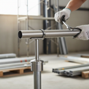 White Smoke Premium Tube to Tube Support 42.4mm to 48.3mm with 2.6mm Thickness for Structural Applications
