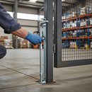 Dim Gray Premium Weld On Drop Bolt 250mm with 16mm Diameter for Gate Profiles Over 30mm - Heavy Duty Security Solution