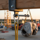 Dark Olive Green Premium Adjustable Zinc Plated Eye Bolt for 12mm Pin with 100mm Thread Length - High-Quality Professional Grade for Industrial and Commercial Appli...