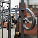 Dark Slate Gray Premium C Scroll Flat Bar 60 x 115mm - Heavy Duty Steel Material for Structural Applications