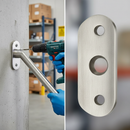 Gray Premium Handrail Support Plate for 42.4mm Tube - Durable and Reliable Construction