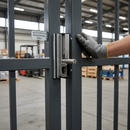 Dark Slate Gray Premium Stainless Steel Security Keep for Locks 40-60mm - Durable Quick-Fix Mounting and Adjustable Slam Plate