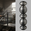 Gray Premium Heavy Duty Tubular Collar 30 x 120mm with 12.5mm Diameter for Industrial Applications