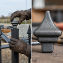 Lavender Premium Heavy Duty Railhead 57mm Height x 38mm Width x 15mm Base for Industrial Applications