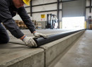Dim Gray Premium Rubber Extrusion 150 x 150 x 2000 mm for Impact Absorption and Protection