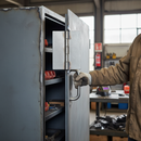 Dim Gray Premium Heavy Duty Double Fold Weld On Butt Hinge 4 Inch for Industrial Applications