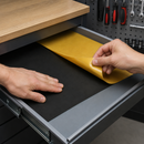 1mm Black Self-Adhesive Rubber Sheet – Heavy Duty Flexible Rubber with Peel & Stick Backing