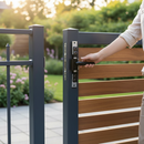 Dark Olive Green Premium Heavy Duty Concealed Adjustable 3D Hinge for Gates and Tubular Profiles with Easy Installation and High Load Capacity