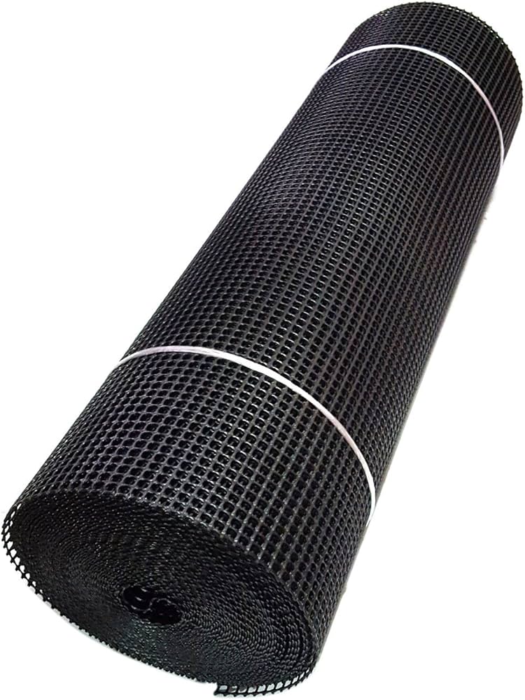 Dark Slate Gray Medium-Duty High-Strength Black Extruded Windbreak Netting