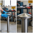 White Smoke Premium Tube Top for 88.9mm Diameter Tube - Durable and Reliable Connection Solution