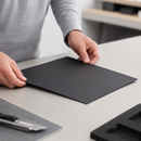 1mm Thick Black Solid Rubber Sheet | Flexible Waterproof Rubber Matting | Cut to Size Rubber Sheet for Industrial, Workshop & General Use
