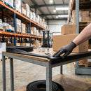 Gray 10mm Thick Solid SBR Rubber Strip Roll – Heavy-Duty Black Rubber for Sealing, Gaskets, Cushioning and Vibration Reduction