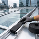Lavender 12mm Thick Solid SBR Rubber Strip Roll – Heavy Duty Black Rubber for Sealing, Gaskets, Cushioning & Industrial Applications (5m Length)