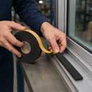 4mm Self-Adhesive EPDM Sponge Rubber Strip Roll – Waterproof Closed Cell Foam Seal for Doors, Windows & Industrial Applications