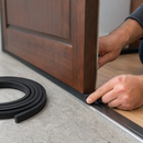 6mm Thick Solid SBR Rubber Strip Roll – Heavy-Duty Black Rubber for Sealing, Gaskets, Cushioning and Vibration Control