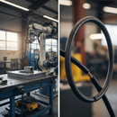 Dark Slate Gray Premium Heavy Duty 125mm Diameter Ring with 8mm Round Bar for Versatile Applications