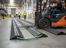 Dark Gray Premium Heavy Duty Cable Protection Ramp - 9m Long, 100 x 30 mm with 20mm Cable Capacity for Pedestrians and Light Traffic
