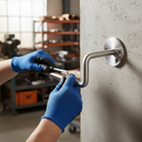 White Smoke Premium 304 Stainless Steel Handrail Bracket with 78mm Projection for 42.4mm Tube Installation