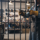 Dark Slate Gray Premium Heart Shaped Scroll 225mm x 300mm - Flat Bar Decorative Element for Artistic Metalwork