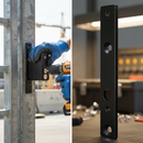 White Smoke Premium Adapter Plate for Retrofitting Locks with 140mm Centres - Compatible with Various Models