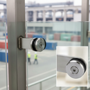 Gray Premium Long Single Weld On Glass Clamp 316 Stainless Steel for 8-12mm Glass with Durable Construction