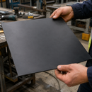 3mm Black Solid Rubber Sheet – Heavy Duty General Purpose NR/SBR Rubber Matting